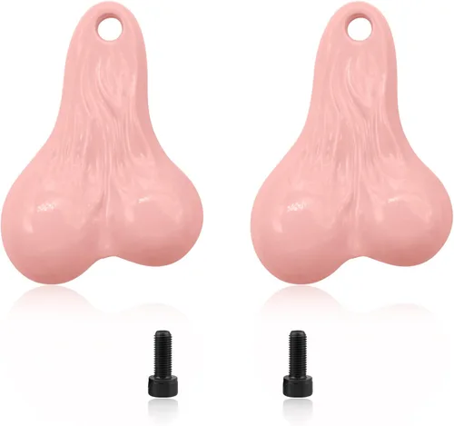 Vista 11 de OGRC - 2 bolas de juguete a control remoto para camión, tuercas de 0.66 oz, bolas de parachoques, tuercas de toro, bola de cola de contrapeso