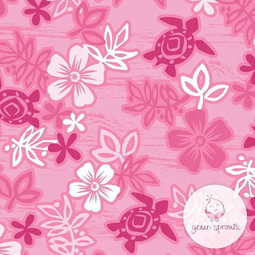 Vista 4 de i play by Green Sprouts - Camiseta de protección de dos piezas para niña blanco White Tulip