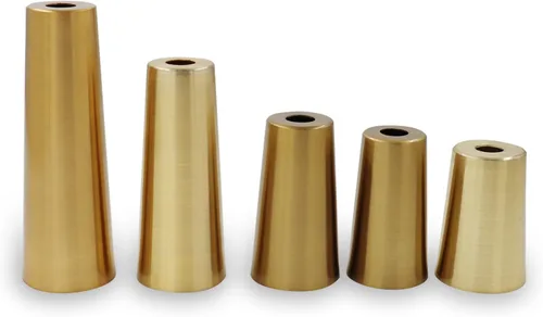 Vista 4 de 4 tapas de metal para patas de silla, fundas inferiores para patas de muebles, puntas de patas de silla, tapas protectoras redondas para piso