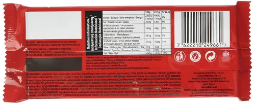 Vista 2 de Cadbury Bournville Barra de Chocolate Negro 6.35 oz