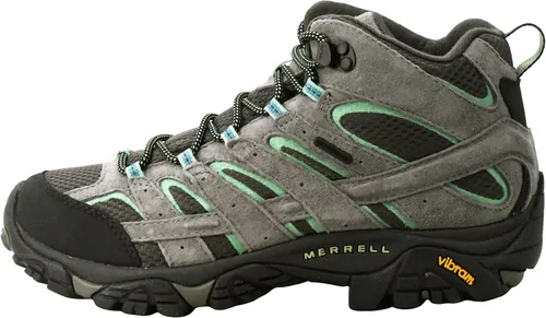 Vista 24 de Merrell - Botas de senderismo impermeables Moab 2 Mid para mujer