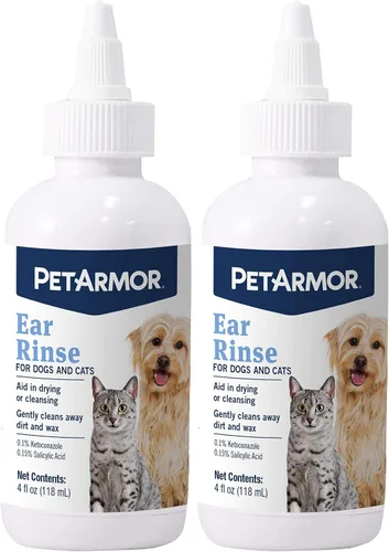 Vista 8 de PetArmor Enjuague de oídos para perros y gatos, 4 onzas