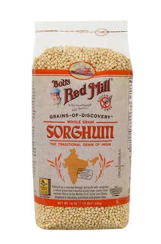 Vista 5 de Bob's Red Mill Grano de sorgo blanco dulce sin gluten, 24 onzas (paquete de 4)