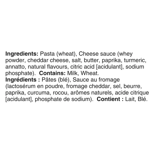 Vista 3 de KD Kraft Dinner - Macarrones y queso originales, 7.94 oz {Importados de Canadá}