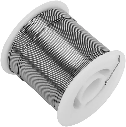 Vista 8 de 17.64 oz 0.031 in alambre de soldadura, 63/37 punto de fusión bajo brillante sin lavado de alambre de estaño, suministros de soldadura