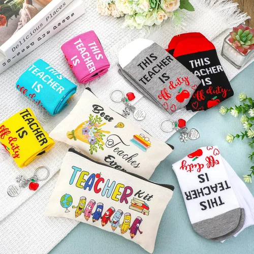 Vista 5 de 18 piezas de regalos para profesores para mujeres, regalos de agradecimiento para estudiantes, regalo de agradecimiento para profesores, regalo