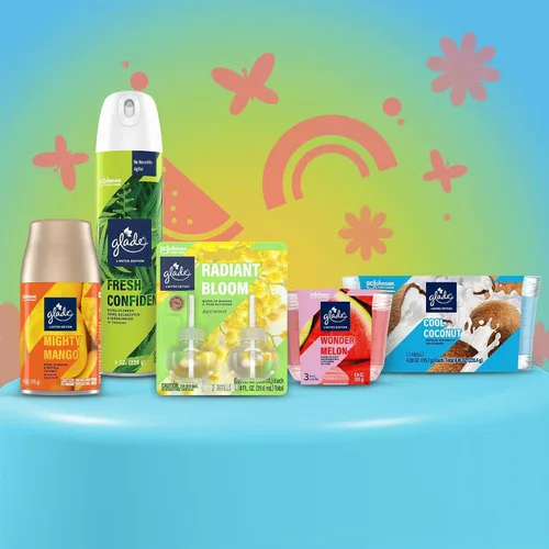 Vista 7 de Glade PlugIns - Repuesto de ambientador, aceite esencial y perfumado de mango poderoso para el hogar y el baño, 0.67 onzas líquidas, 2