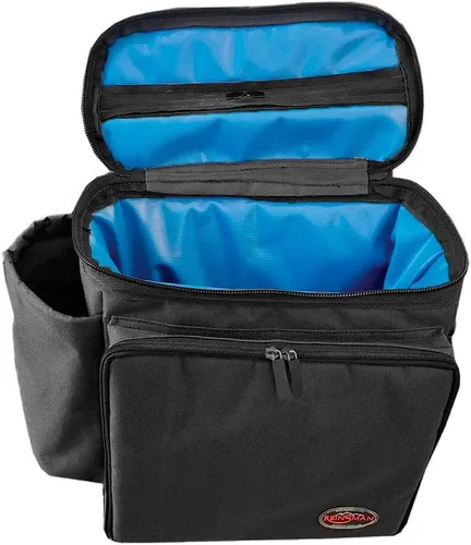 Vista 4 de Reinsman Bolsa de sillín de lujo aislada a prueba de fugas con bolsa de cantle adicional y correas
