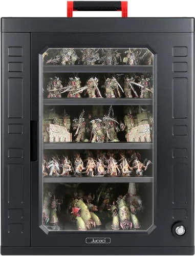 Vista 8 de Jucoci Miniaturas Caja de almacenamiento Miniaturas Estuche de transporte (tamaño grande)