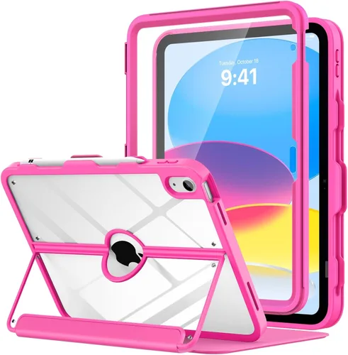 Vista 39 de MoKo Funda para iPad (A16) de 11ª/10ª generación con soporte para lápices A-Azul marino