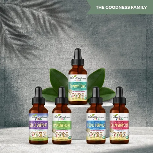Vista 6 de Herbal Goodness Extracto líquido tónico de abdomen para niños, 100%