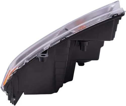 Vista 6 de Brock Faro halógeno de repuesto para pasajero con bisel cromado compatible con Avenger 5116342AB 2008-2014