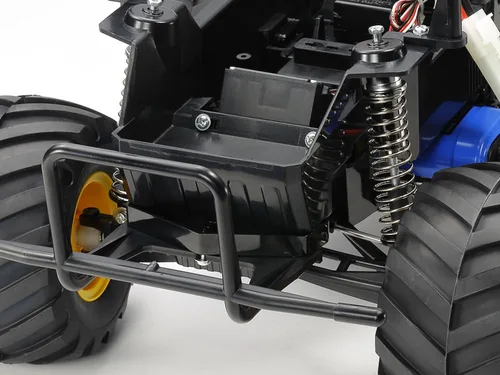 Vista 4 de Tamiya TAM58547 The Midnight Pumpkin, Black Edition 1/12 Monster Truck Kit, marrón
