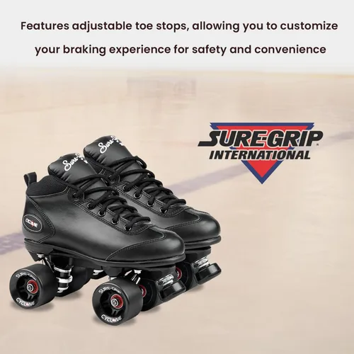 Vista 4 de Sure-Grip Cyclone Roller Patín Negro
