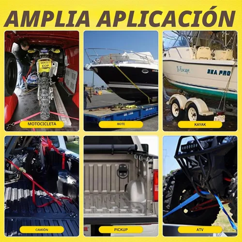 Vista 8 de 8 ganchos de anclaje de amarre de anillo en D resistentes, anclajes de amarre de anillo en D grandes de 3600 libras de resistencia a la rotura