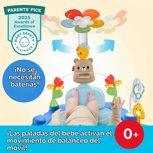 Vista 2 de Fisher-Price Gimnasio de Kick & Sway 3 en 1