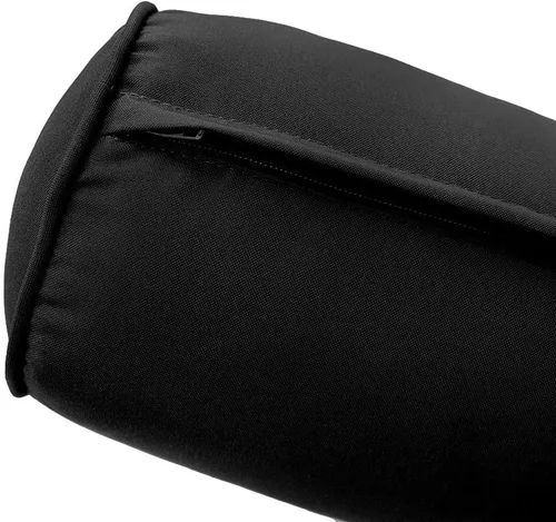 Vista 7 de *Solo funda* Funda de almohada Style5 tamaño Queen de 58 x 8 pulgadas con ribete acanalado AD109
