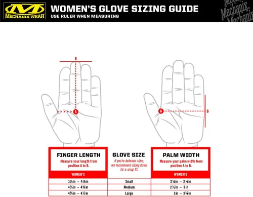 Vista 4 de Mechanix Wear Guantes D5 Pursuit para mujer - Guantes tácticos resistentes al corte para policía, militares y deportes de tiro - Lavables a máquina
