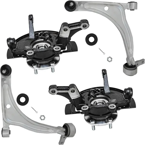 Vista 67 de Detroit Axle - Ejes de eje CV delantero izquierdo y derecho + Reemplazo de juntas esféricas de brazos de control inferiores delanteros para Ford