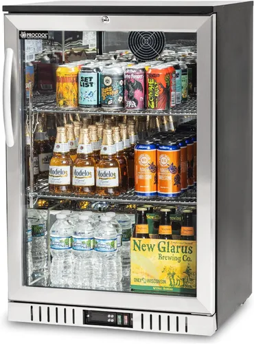 Vista 11 de Procool - Enfriador de barra trasera de 24 pulgadas, 1 puerta, nevera