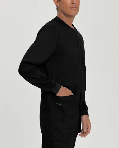 Vista 2 de Proflex 3170 - Chaqueta médica elástica de 3 bolsillos para hombre