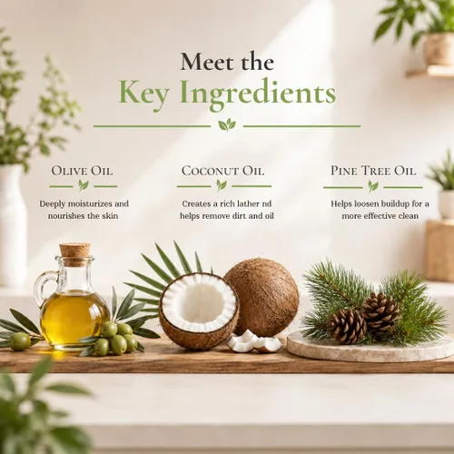 Vista 5 de Jabón Líquido de Castilla AP (1 Galón) – Sin Perfume, Libre de Fragancias, Recarga – Jabón Natural Multiusos para el Hogar, Manos y Más – Fórmula