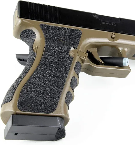 Vista 6 de Cinta de goma con textura de agarre de pistola para Glock All GEN todos los modelos