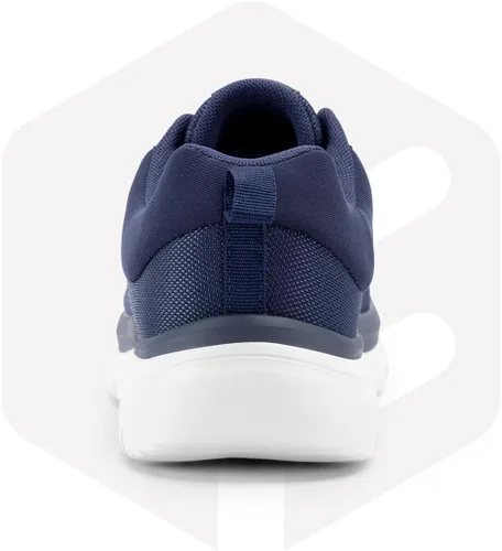 Vista 3 de FitVille Zapatos de caminar para hombre de ancho ancho Max Cushioning Zapatillas anchas para hombre Alivio del dolor de talón