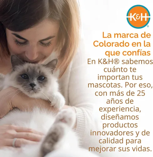 Vista 9 de K&H Pet Products - Cojín climatizado para gatitos de clima extremo