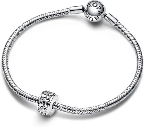 Vista 4 de Pandora Infinite Hearts Sparkling Clip Charm