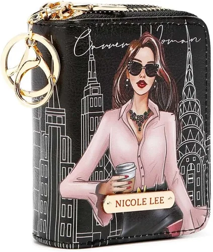Vista 2 de Nicole Lee PRT6319 CAREER WOMAN - Tarjetero de acordeón con doble cremallera, Multi, Acordeón con doble cremallera