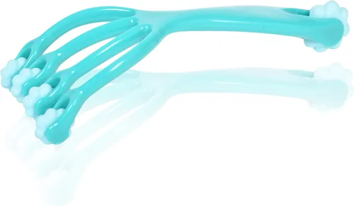 Vista 8 de BioSwiss Paquete de 2 masajeadores portátiles de cuerpo completo, herramienta de punto de presión de 4 piernas para espalda, cuello y hombro