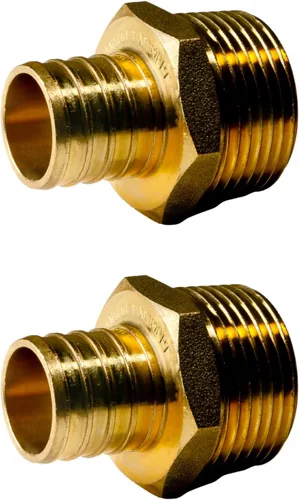 Vista 19 de XFITTING 1 pulgada Pex x 1 pulgada Adaptador Femenino NPT, 23-4-3=2X, 2 Piezas