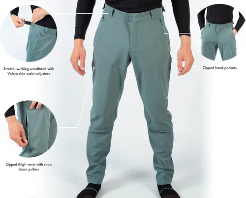 Vista 3 de Endura Mens MT500 Spray Mountain Cycling Pants