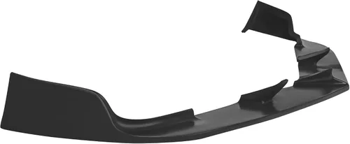 Vista 2 de Compatible con/repuesto para parachoques delantero, estilo STL, alerón de labio delantero de poliuretano, color negro, compatible con Chevorlet