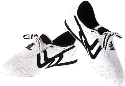 Vista 9 de Taekwondo Zapatos Fu Zapatos Taichi, Deporte Boxeo Kung Fu Taichi Zapatos de boxeo para una bolsa de almacenamiento para hombres y mujeres Niños
