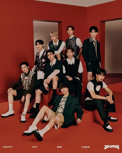 Vista 7 de CRAVITY SUN SEEKER 6th Mini Album Contents+Photocard+etc+Tracking Sealed SET ALLEN+HYEONGJUN+JUNGMO+MINHEE+SEONGMIN+SERIM+TAEYOUNG+WOOBIN+WONJIN
