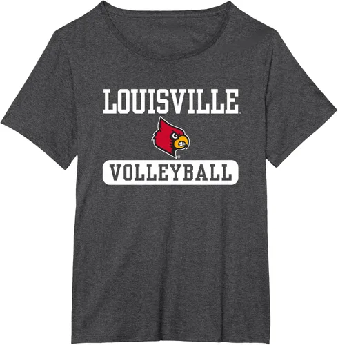 Vista 6 de Louisville Cardinals - Camiseta con licencia oficial de voleibol, Negro