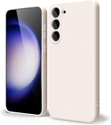 Vista 280 de oakxco Funda para teléfono Samsung Galaxy S8 de silicona líquida, delgada y fina de gel de goma suave TPU cubierta protectora simple llana