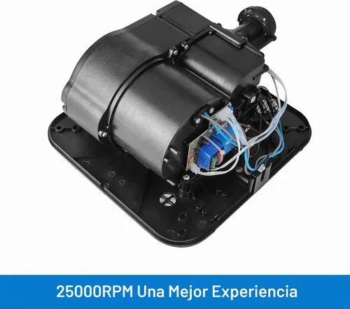 Vista 3 de Goetland El secador de manos comercial del acero inoxidable 1800w automático de alta velocidad embotado pulido Pintura para hornear blanca