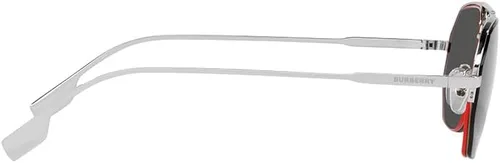 Vista 3 de BURBERRY Gafas de Sol BE 3140 100587 Plata, Varios