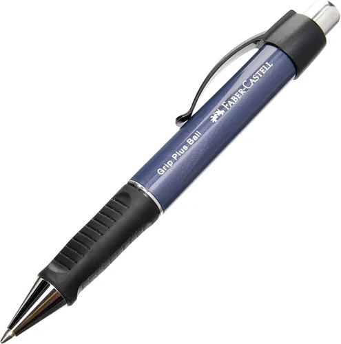 Vista 4 de Faber-Castell Grip Plus Bolígrafo Metálico Negro