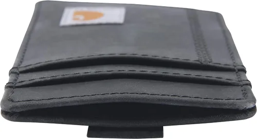 Vista 4 de Carhartt Cartera de bolsillo frontal para hombre B0000221 aceite bronceado