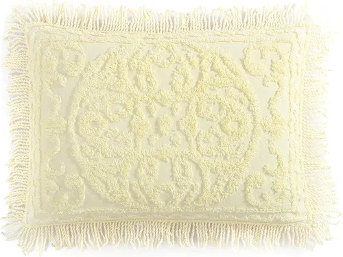 Vista 21 de Beatrice Home Fashions Medallón de chenilla, funda estándar, azul