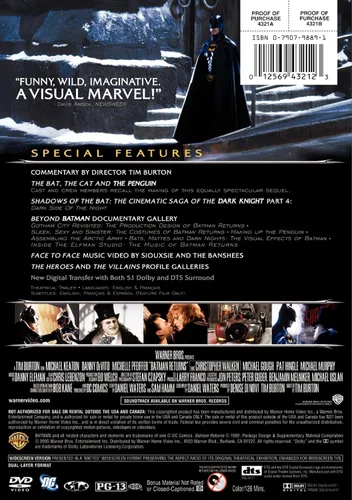 Vista 2 de Batman Returns Two-Disc Special Edition