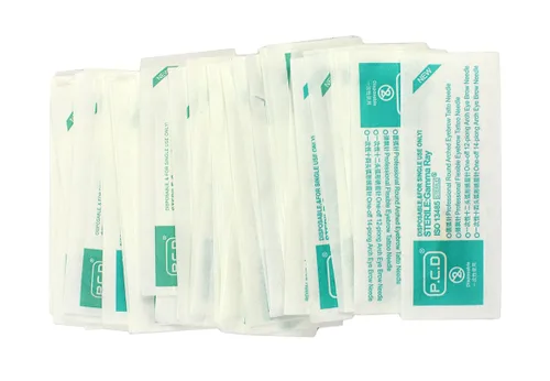 Vista 5 de Xiaoyu Agujas de Microblading, cuchilla disponible de Microblading del acero inoxidable para el maquillaje permanente de la ceja, 50PCS, 12PCD