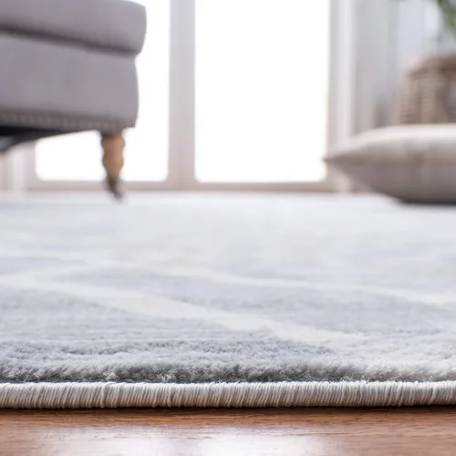 Vista 5 de MARTHA STEWART x Safavieh MSR0957G - Alfombra enrejada que no desprende pelusa para sala de estar, comedor y dormitorio, 5 pies 3 pulgadas x 7 pies