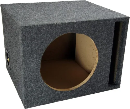 Vista 2 de American Sound Connection Universal Car Stereo Ventilado Port Single 10 "Alpine S-W10D4 Tipo S Subwoofer Audio Subwoofer Custom Sub Box Paquete Sin