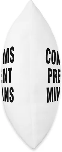 Vista 2 de Condoms Prevent Minivans Almohada de tiro 16x16, multicolor