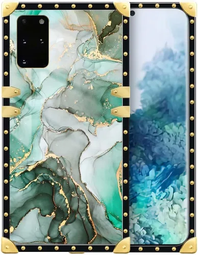 Vista 146 de Funda compatible con Samsung Galaxy S10 4G, TPU suave de lujo y parte trasera de policarbonato duro para niñas y mujeres, funda protectora a prueba
